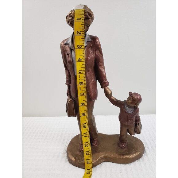 (J5) Austin Productions Alice Heath “Mommy & Me” Multi Bronze Finish Signed ‘93 - Picture 6 of 8